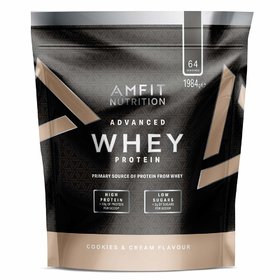 AMFIT Advanced Whey Protein - Cookies & Cream - 1980g